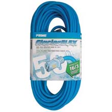 50Ft 16/3 Cold Weather Extension Cord With Primelight Indicator Light
